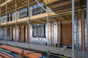 Scaffolding for New Build Projects