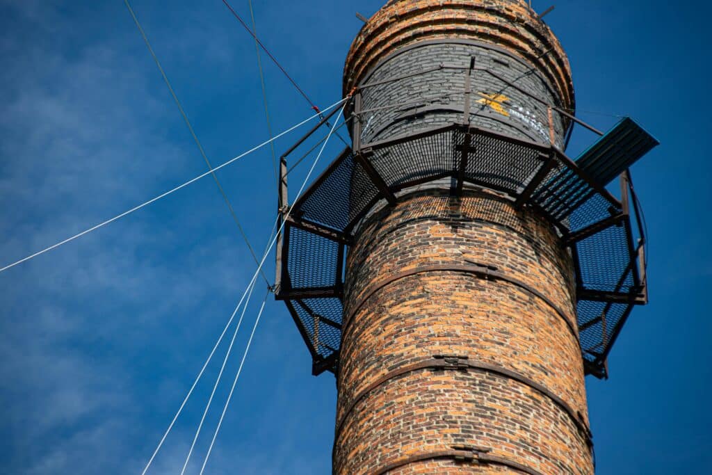 chimney scaffolding