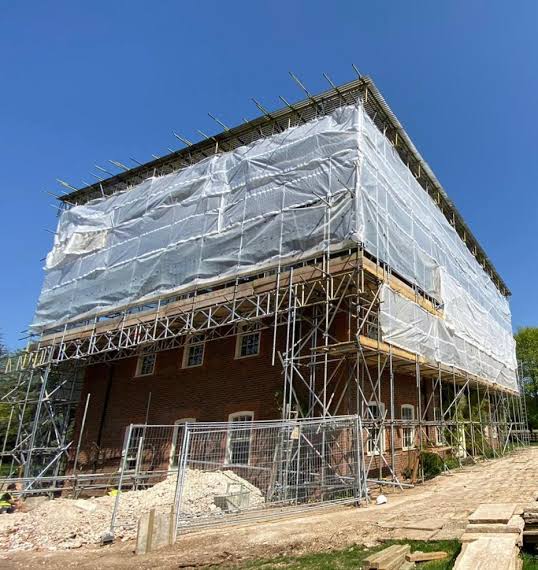 Temporary Roof Scaffolding