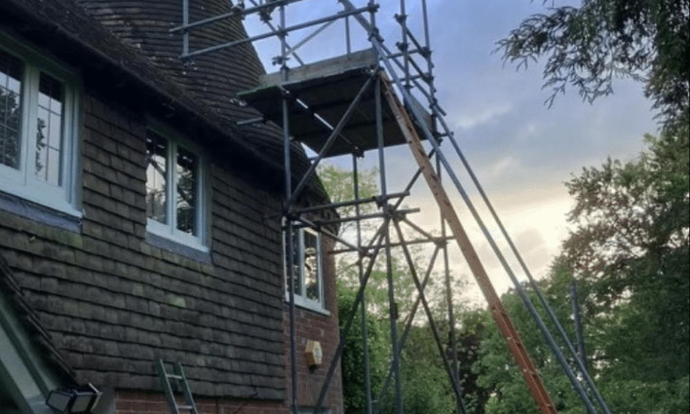 Residential scaffolding in Haywards Heath