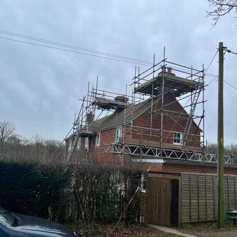 Supporting scaffolding projects across Burgess Hill