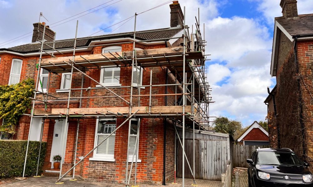 Customised scaffolding in Crawley