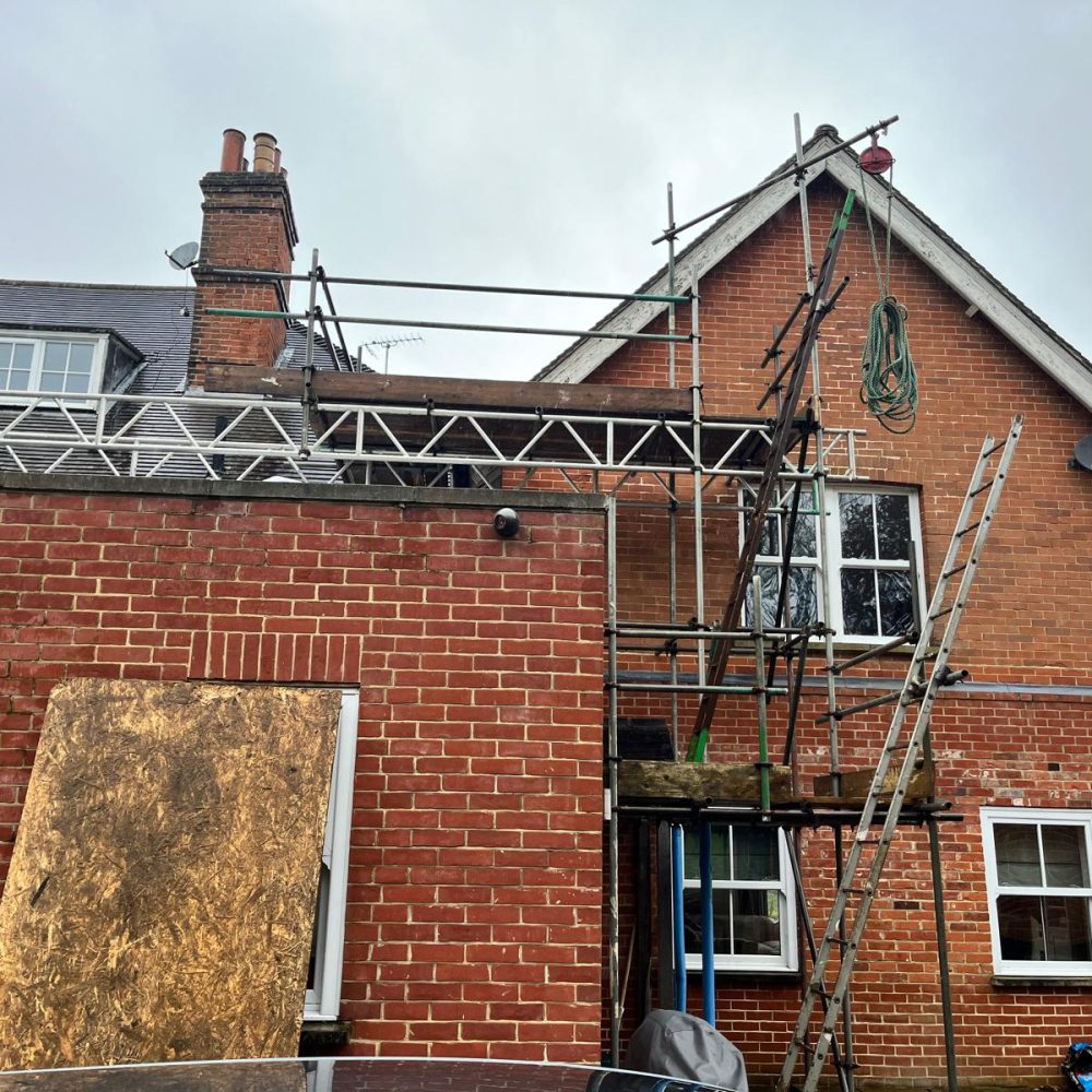 Professional domestic scaffolding