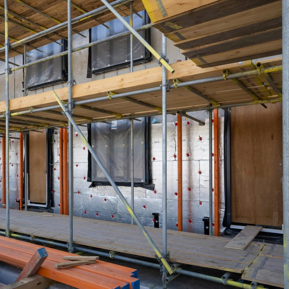 Scaffolding for New Build Projects